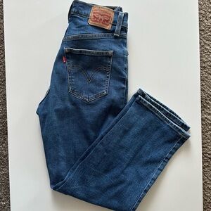 Levis Ribcage Straight Ankle